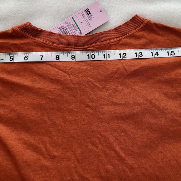 NWT Basic Crop Tee. Size M. Images show a size L that sold privately. - Picture 6 of 16